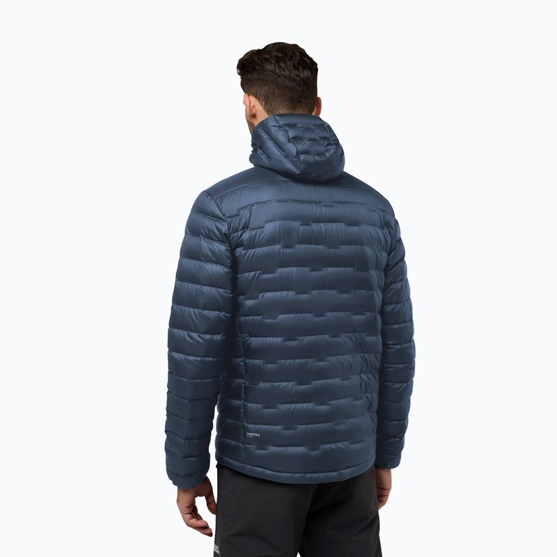 Geacă cu puf pentru bărbați Jack Wolfskin Passamani Down Hoody midnight sky 3