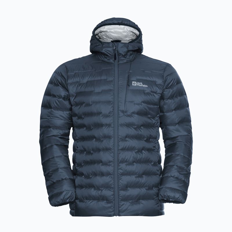 Geacă cu puf pentru bărbați Jack Wolfskin Passamani Down Hoody midnight sky 11
