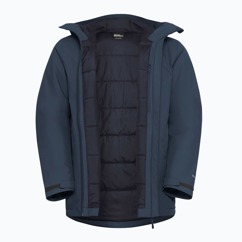 Geacă cu puf pentru bărbați Jack Wolfskin Wisper Ins midnight sky/dark navy 9