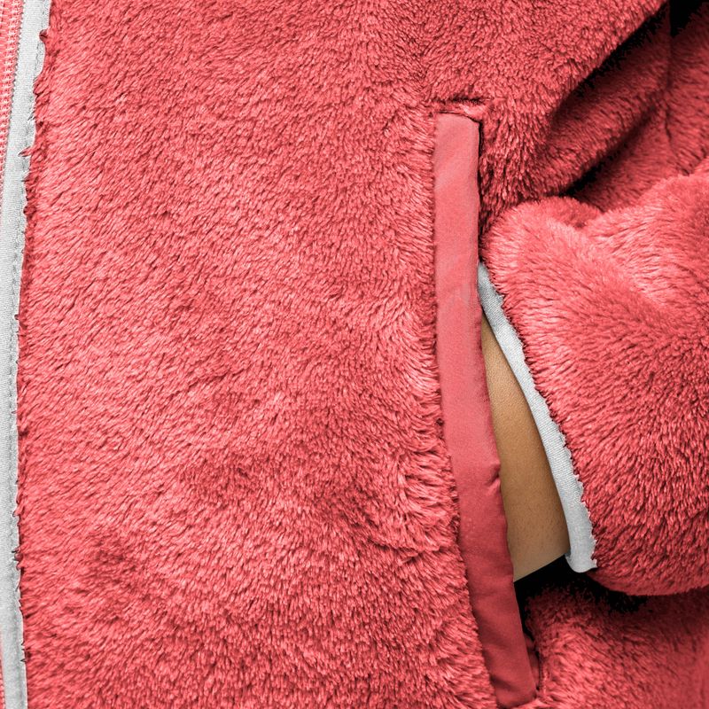 Bluză de trekking pentru copii Jack Wolfskin Nepali sunset coral 3