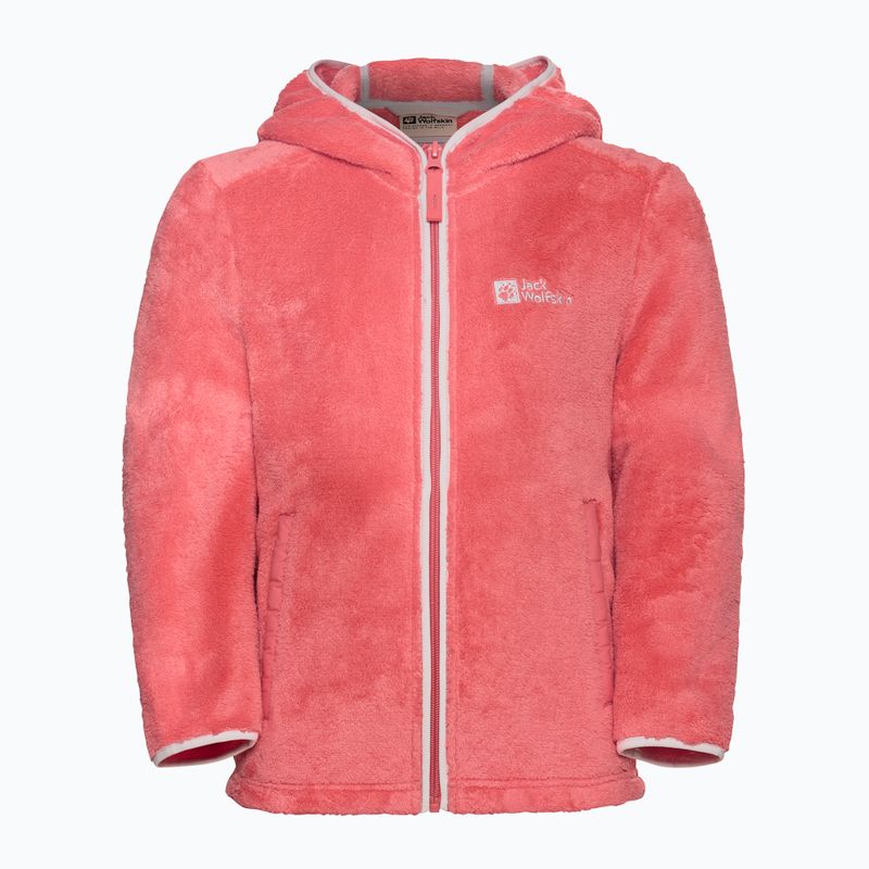 Bluză de trekking pentru copii Jack Wolfskin Nepali sunset coral 4