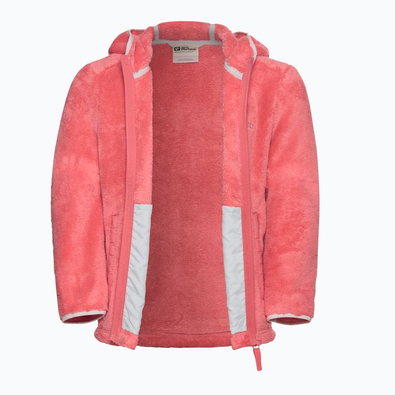 Bluză de trekking pentru copii Jack Wolfskin Nepali sunset coral 6