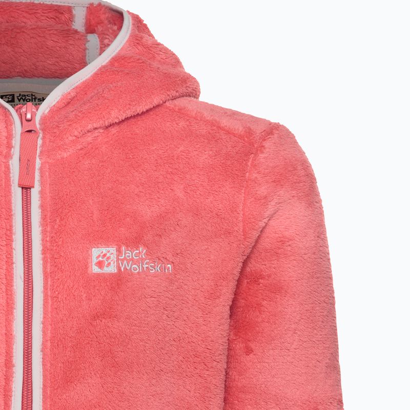 Bluză de trekking pentru copii Jack Wolfskin Nepali sunset coral 7