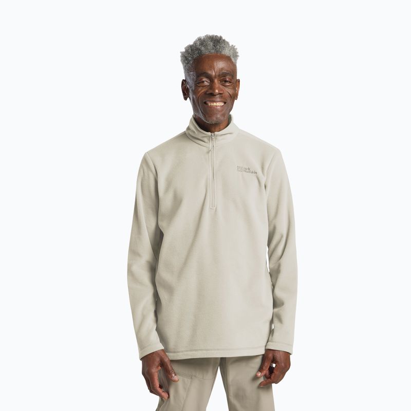 Hanorac de drumeție pentru bărbați Jack Wolfskin Taunus Hz pale sand