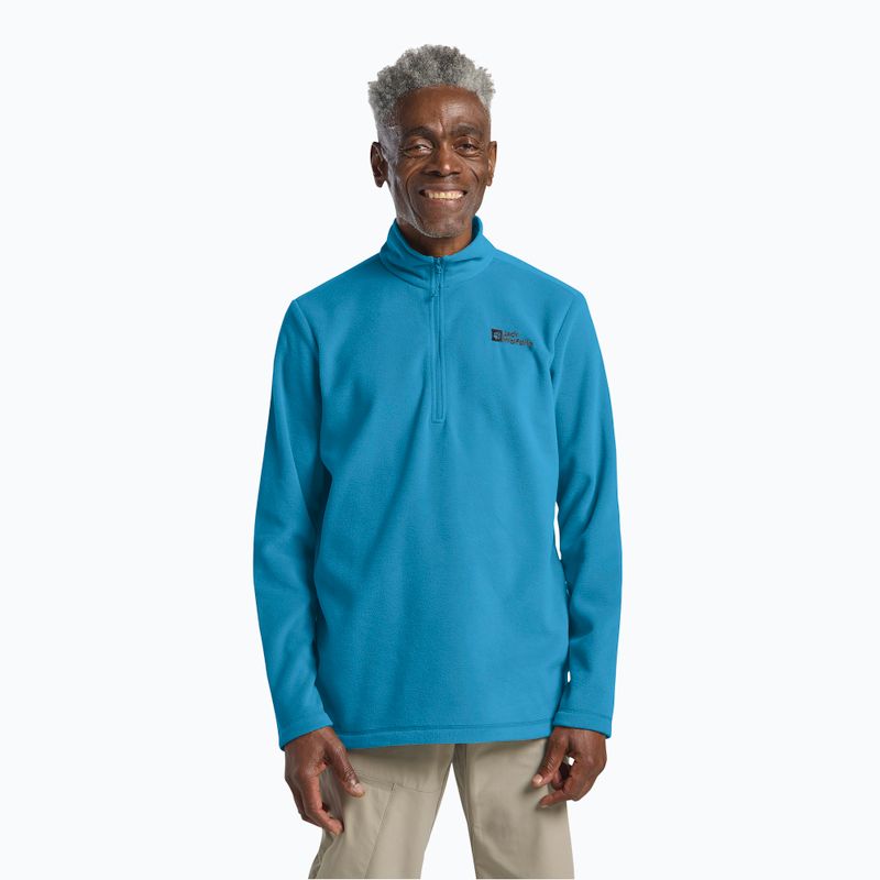Bluza de drumeție pentru bărbați Jack Wolfskin Taunus Hz aurora blue