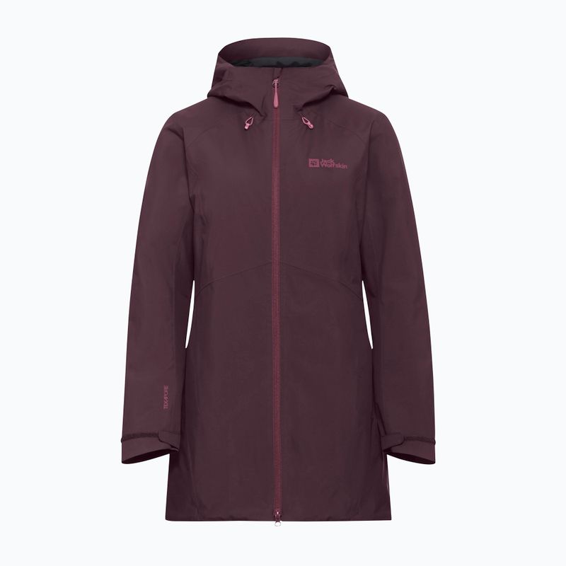 Geacă de ploaie pentru femei Jack Wolfskin Heidelstein Ins amaranth 7