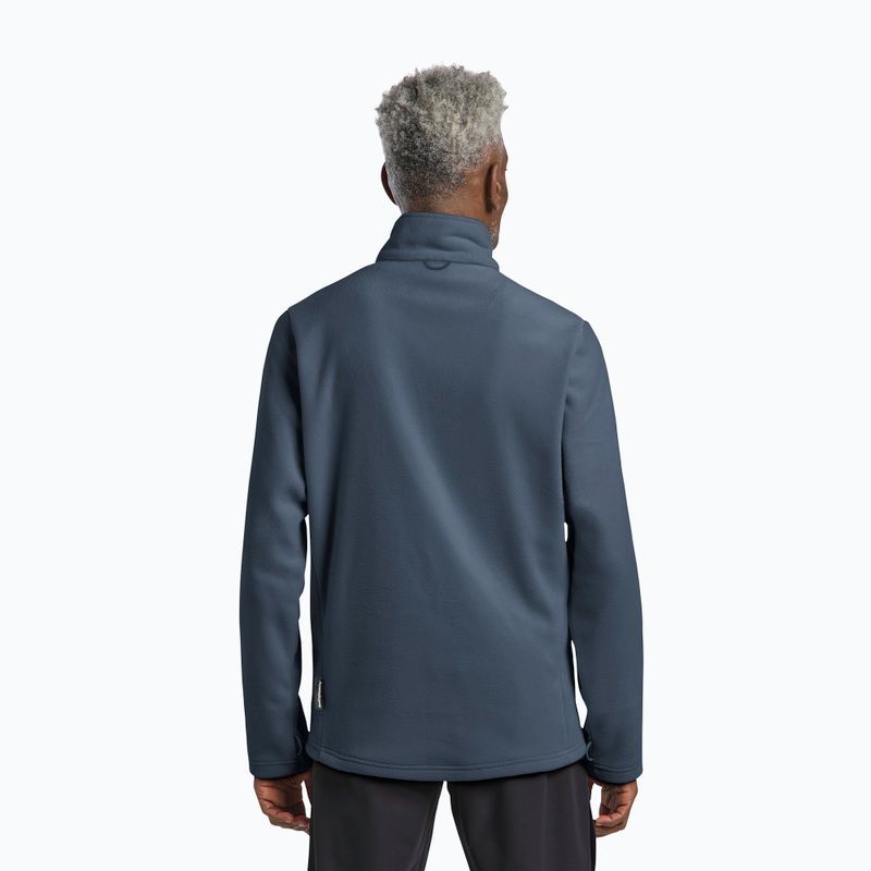 Bluză fleece pentru bărbați Jack Wolfskin Winterstein Fz midnight sky 3