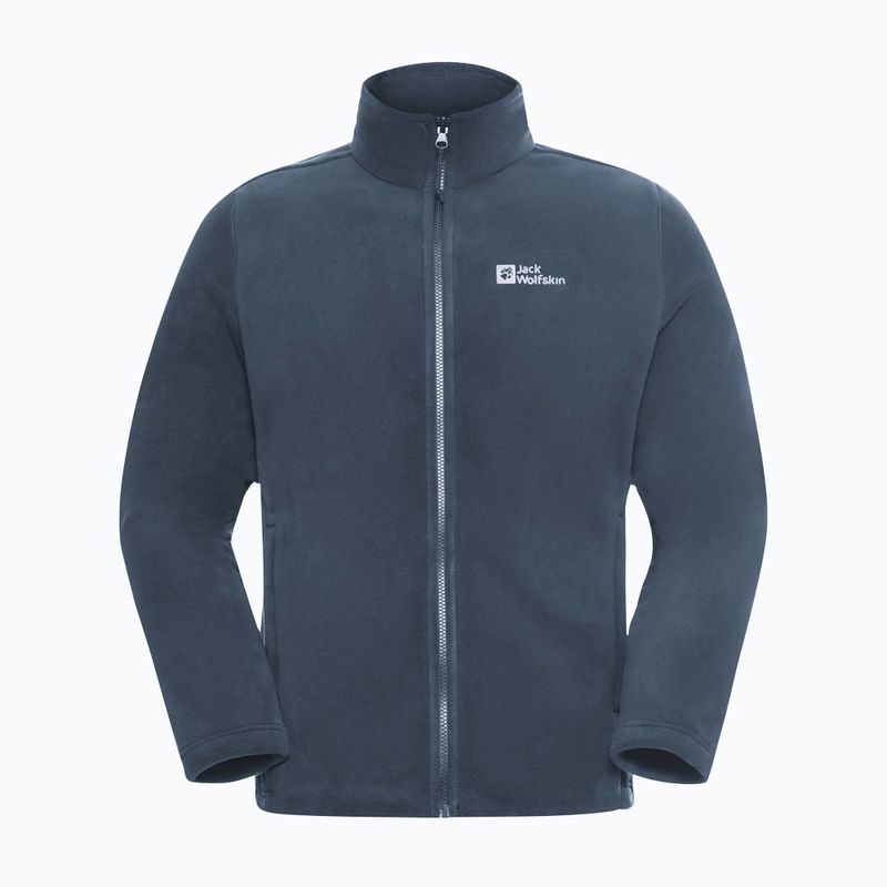 Bluză fleece pentru bărbați Jack Wolfskin Winterstein Fz midnight sky 7