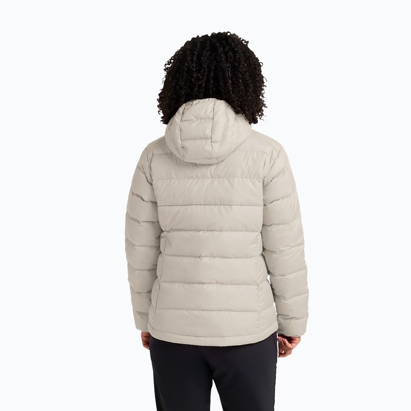 Geacă cu puf pentru femei Jack Wolfskin Ather Down Hoody pale sand 3