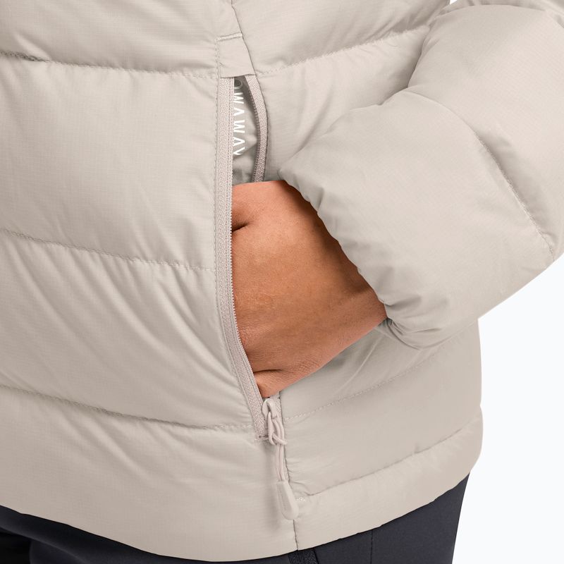 Geacă cu puf pentru femei Jack Wolfskin Ather Down Hoody pale sand 5