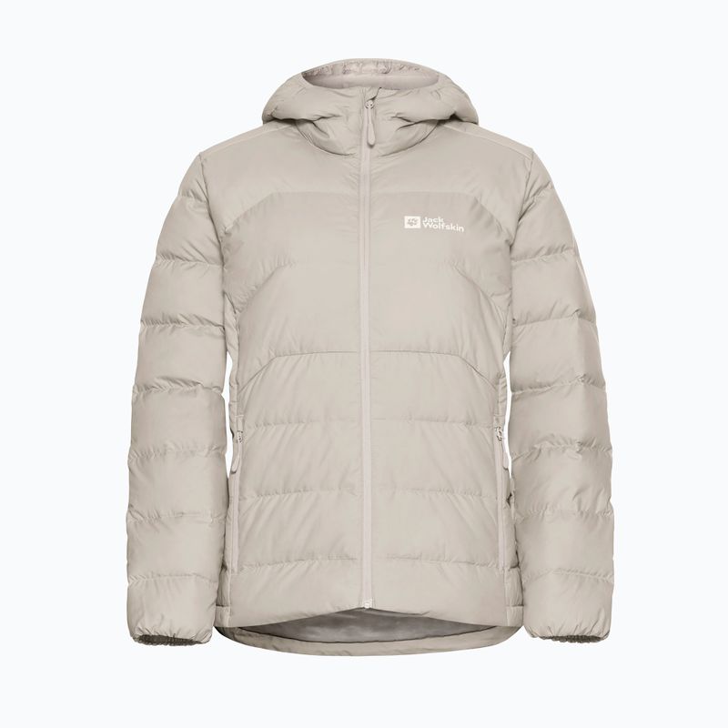 Geacă cu puf pentru femei Jack Wolfskin Ather Down Hoody pale sand 7