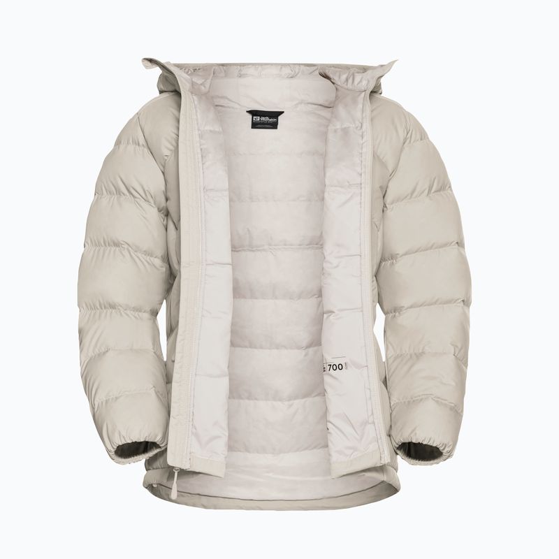 Geacă cu puf pentru femei Jack Wolfskin Ather Down Hoody pale sand 9
