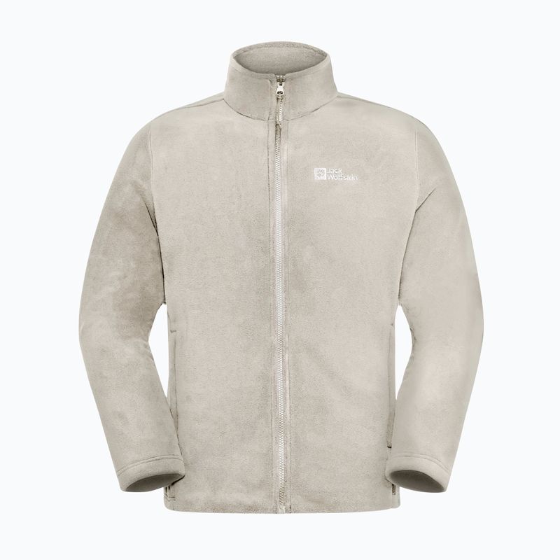 Bluză fleece pentru bărbați Jack Wolfskin Winterstein Fz pale sand 7
