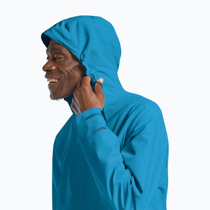 Geacă de ploaie pentru bărbați Jack Wolfskin Trailtime 2L aurora blue 4