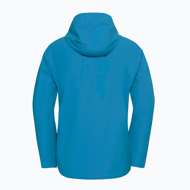 Geacă de ploaie pentru bărbați Jack Wolfskin Trailtime 2L aurora blue 8