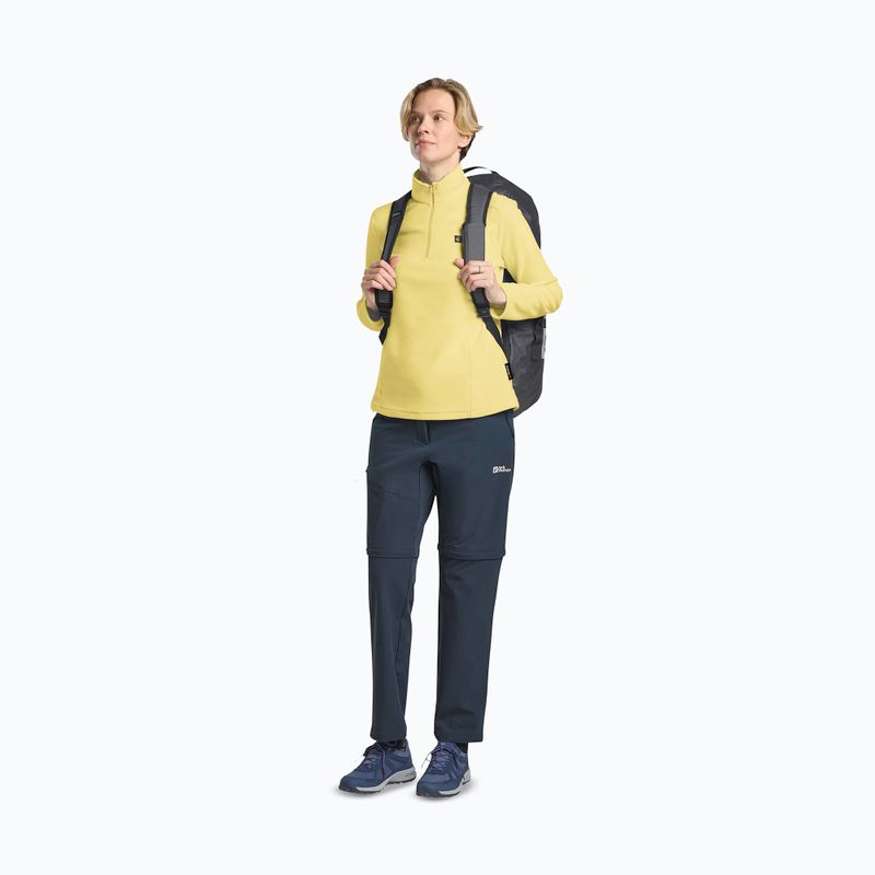Bluză de trekking pentru femei Jack Wolfskin Taunus Hz lemon ice 2