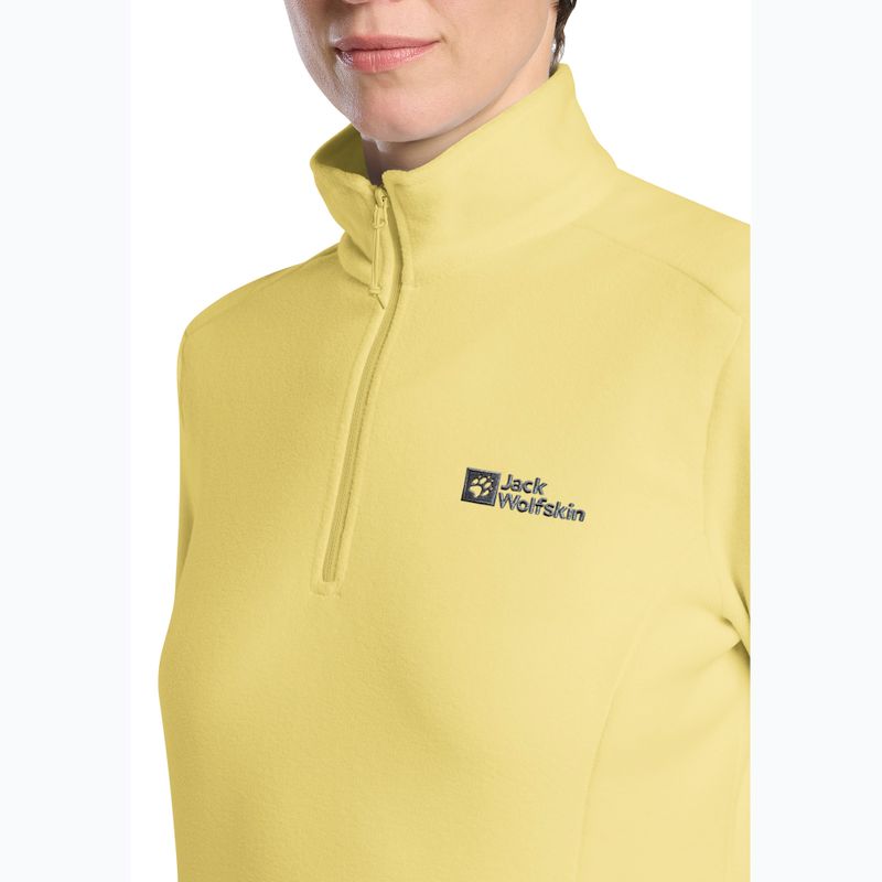Bluză de trekking pentru femei Jack Wolfskin Taunus Hz lemon ice 4