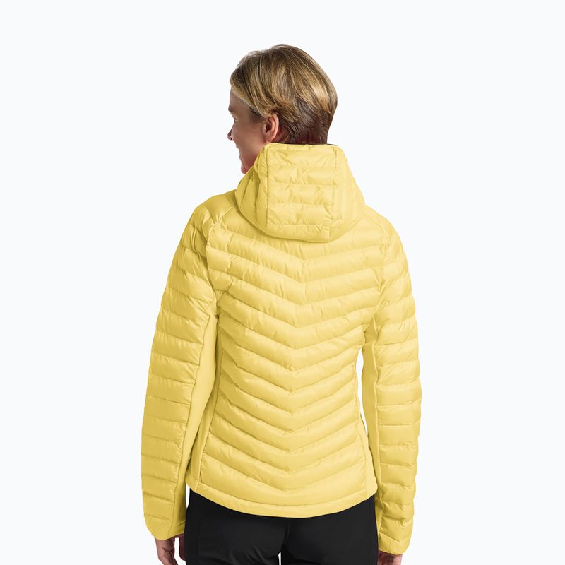 Geacă hibridă damă Jack Wolfskin Routeburn Pro Ins lemon ice 3