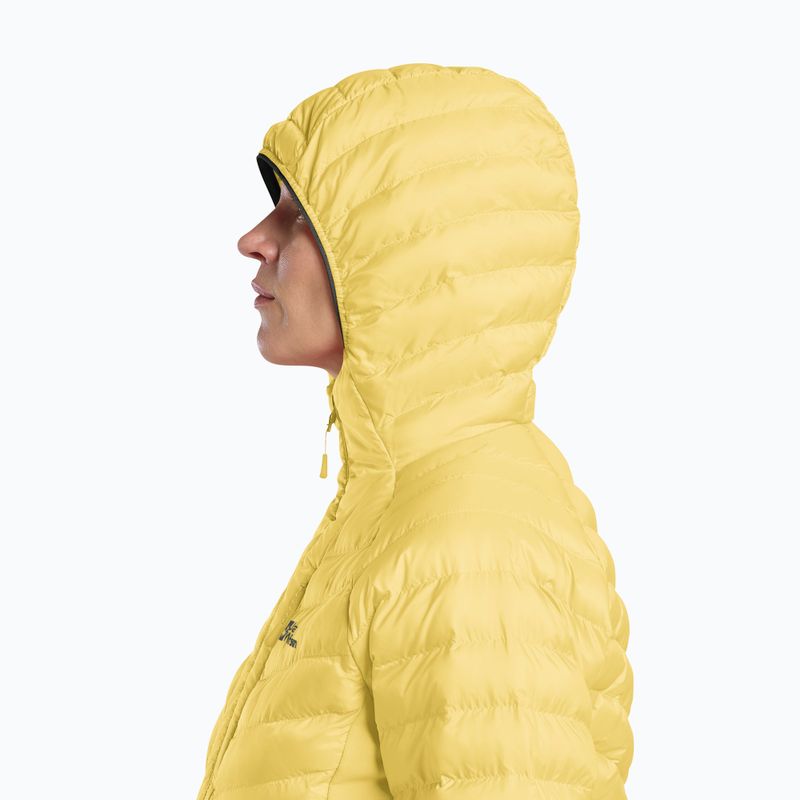 Geacă hibridă damă Jack Wolfskin Routeburn Pro Ins lemon ice 4