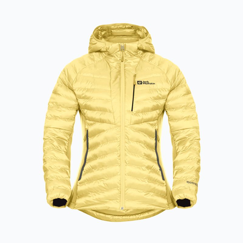 Geacă hibridă damă Jack Wolfskin Routeburn Pro Ins lemon ice 8