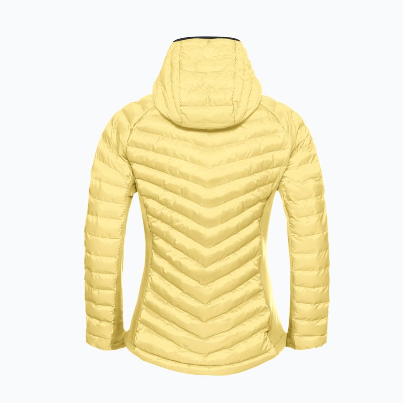 Geacă hibridă damă Jack Wolfskin Routeburn Pro Ins lemon ice 9