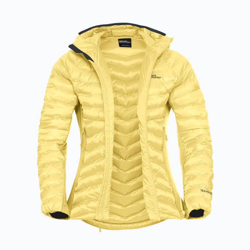 Geacă hibridă damă Jack Wolfskin Routeburn Pro Ins lemon ice 10