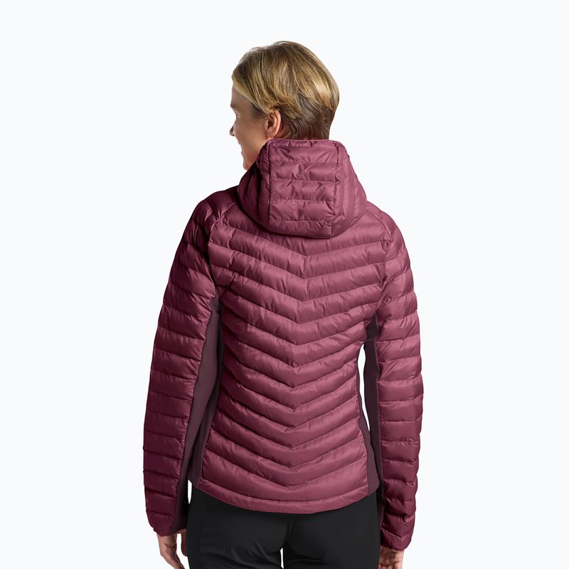 Geacă izolată pentru femei Jack Wolfskin Routeburn Pro Ins raisin 3