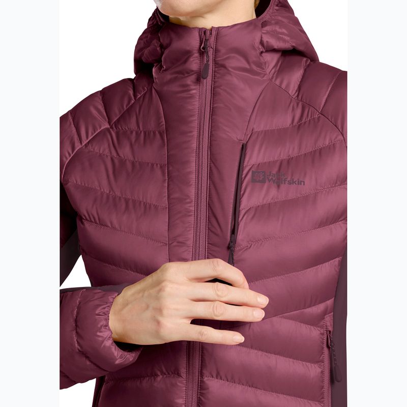Geacă izolată pentru femei Jack Wolfskin Routeburn Pro Ins raisin 6