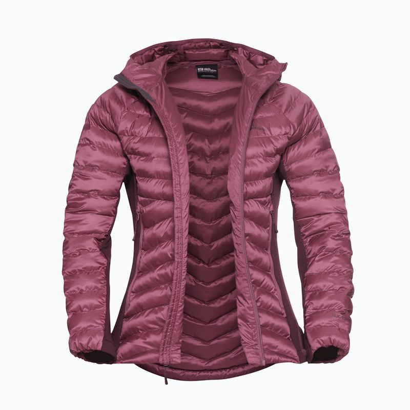 Geacă izolată pentru femei Jack Wolfskin Routeburn Pro Ins raisin 10