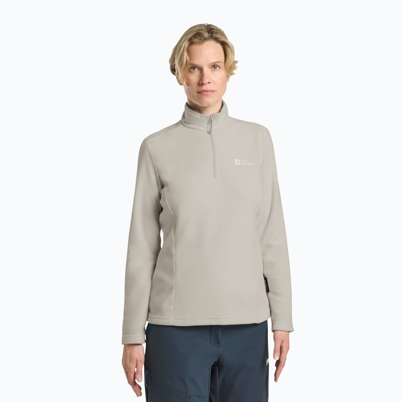 Hanorac de drumeție pentru femei Jack Wolfskin Taunus Hz pale sand