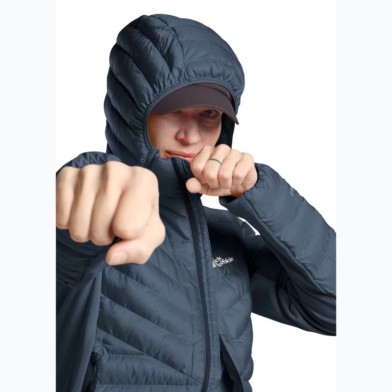 Geacă hibridă damă Jack Wolfskin Routeburn Pro Ins midnight sky 5