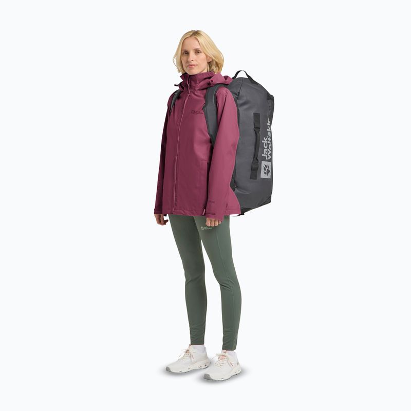 Geacă de ploaie damă Jack Wolfskin Trailtime 2L raisin 2