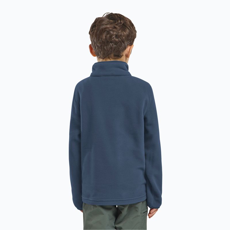 Hanorac fleece pentru copii Jack Wolfskin Taunus midnight sky 8