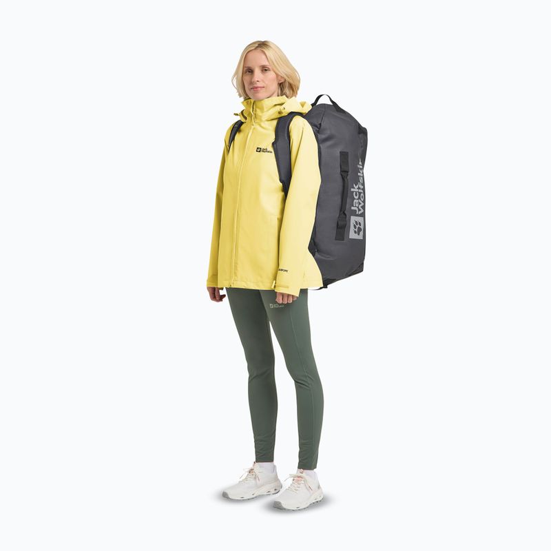 Geacă de ploaie pentru femei Jack Wolfskin Trailtime 2L lemon ice 2