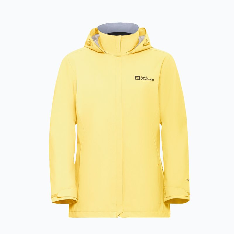 Geacă de ploaie pentru femei Jack Wolfskin Trailtime 2L lemon ice 8