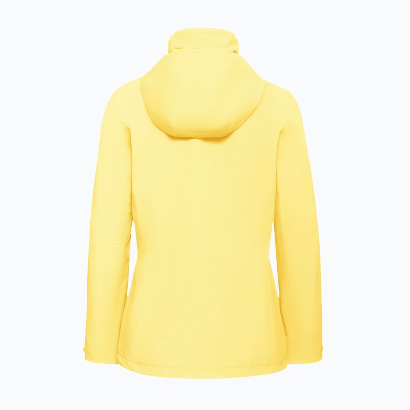 Geacă de ploaie pentru femei Jack Wolfskin Trailtime 2L lemon ice 9