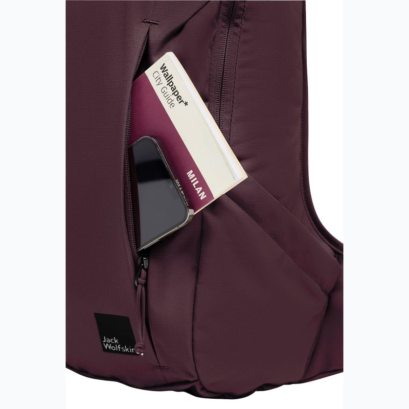Rucsac de oraș pentru femei Jack Wolfskin Waimea 15 l amaranth 9