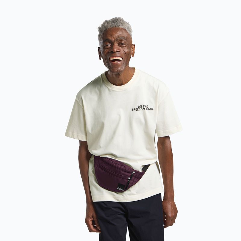 Borsetă Jack Wolfskin Konya Hipbag 2 l amaranth 7
