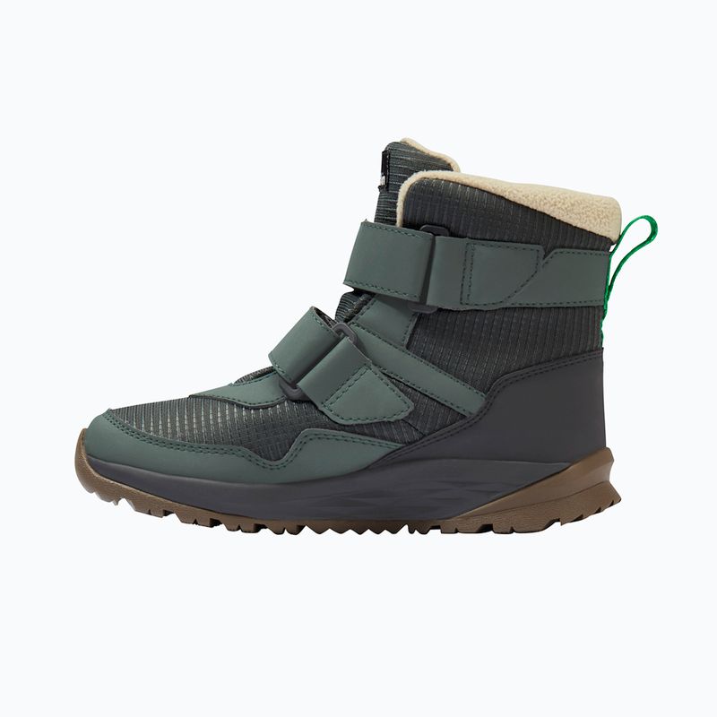 Încălțăminte pentru copii Jack Wolfskin Polar Bear-B Texapore Mid Vc mystic green 2