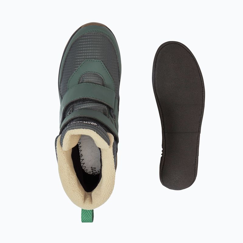 Încălțăminte pentru copii Jack Wolfskin Polar Bear-B Texapore Mid Vc mystic green 6