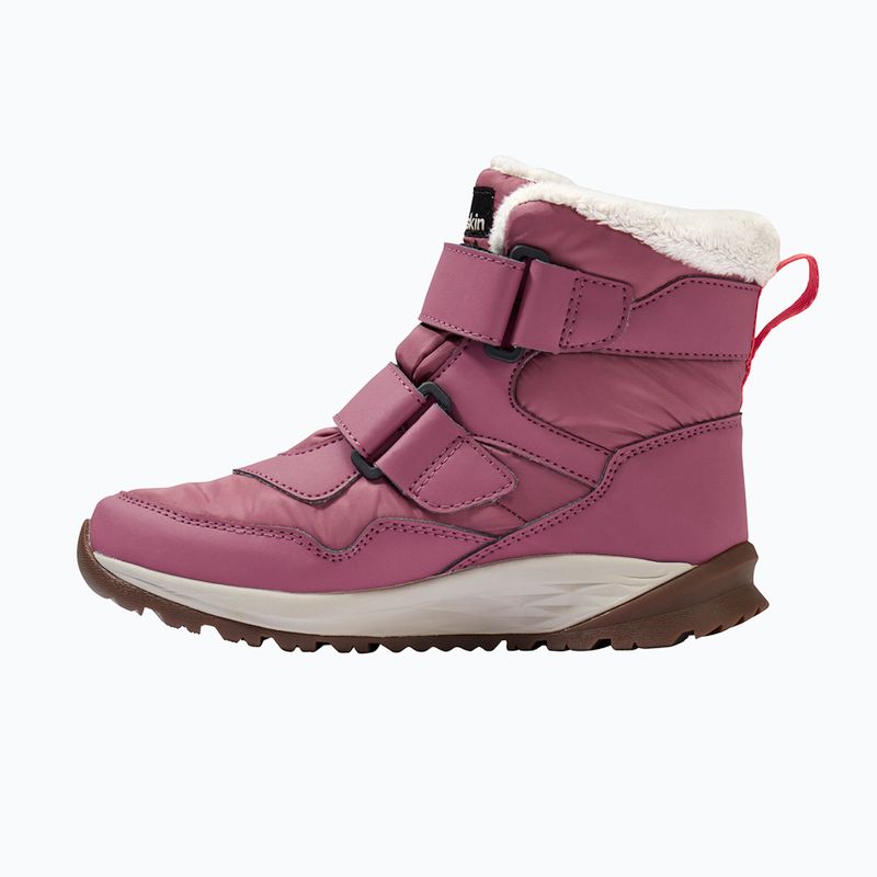 Încălțăminte pentru copii Jack Wolfskin Polar Bear-B Texapore Mid Vc raisin 2