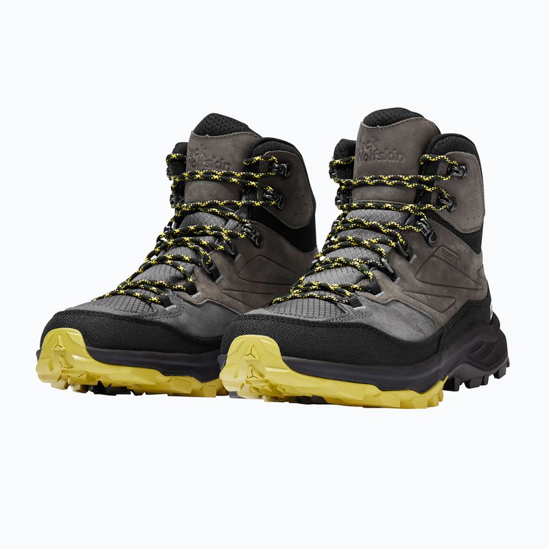Încălțăminte de trekking pentru bărbați Jack Wolfskin Cyrox Texapore Mid slate 10