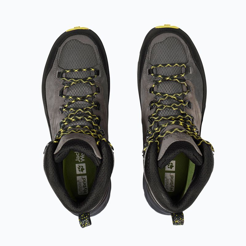 Încălțăminte de trekking pentru bărbați Jack Wolfskin Cyrox Texapore Mid slate 12