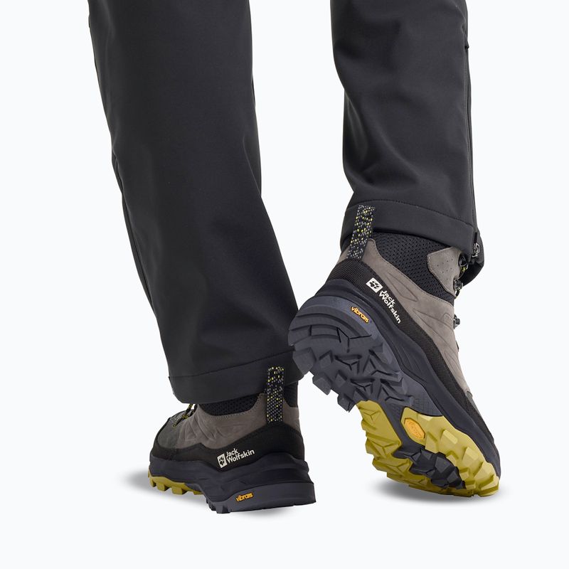 Încălțăminte de trekking pentru bărbați Jack Wolfskin Cyrox Texapore Mid slate 18