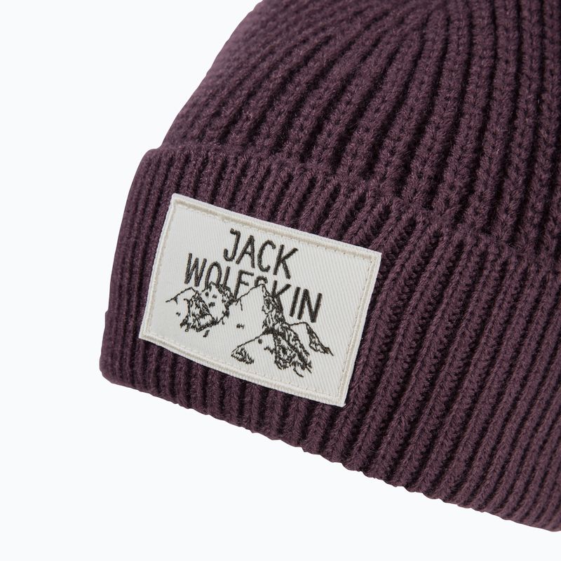 Căciulă de iarnă Jack Wolfskin Badge amaranth 3
