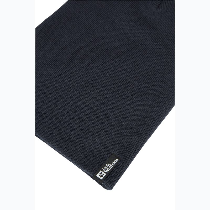 Căciulă de iarnă Jack Wolfskin Rib dark navy 3