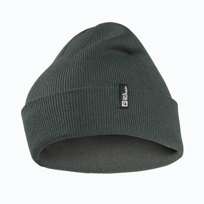 Căciulă de iarnă Jack Wolfskin Rib slate green