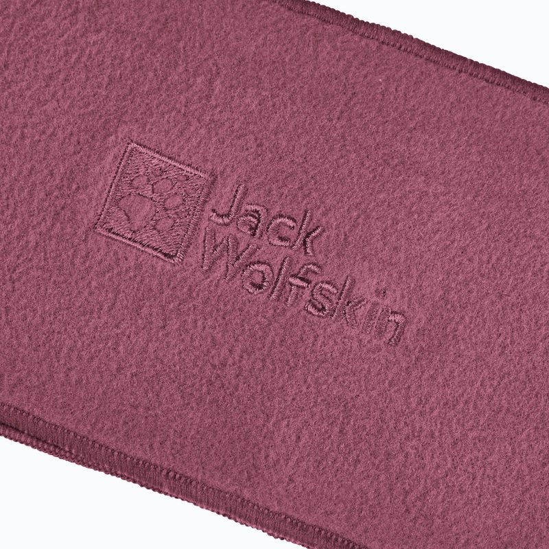 Bentiță fleece Jack Wolfskin Real Stuff raisin 3