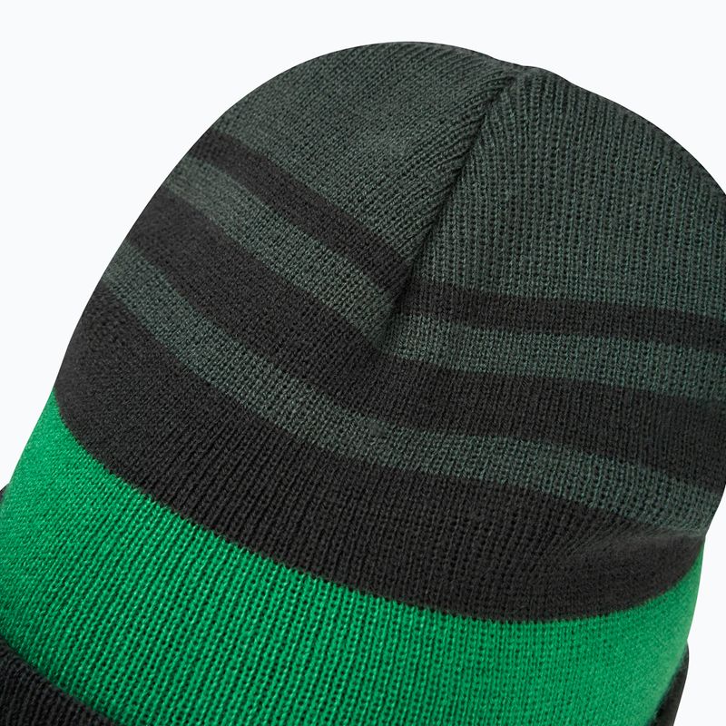 Căciulă de iarnă pentru copii Jack Wolfskin Stripy Knit slate green/mystic 4