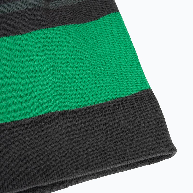 Căciulă de iarnă pentru copii Jack Wolfskin Stripy Knit slate green/mystic 6